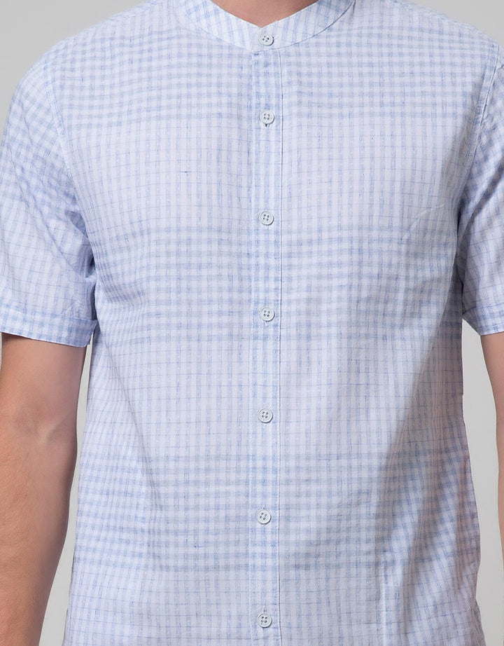 Cardinal Jeans Short Sleeve Men Kemeja Koko