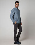 Cardinal Jeans Long Sleeve Kemeja
