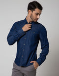Cardinal Jeans Long Sleeve Kemeja