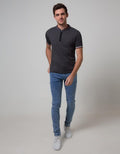 Cardinal Jeans Short Sleeve Jeans T-Shirt Wangky Bodyfit