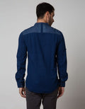 Cardinal Jeans Long Sleeve Kemeja Koko