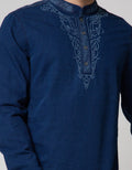 Cardinal Jeans Long Sleeve Kemeja Koko