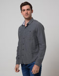 Cardinal Jeans Long Sleeve Men Kemeja