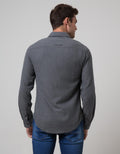 Cardinal Jeans Long Sleeve Men Kemeja