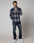 Cardinal Jeans Long Sleeve Kemeja