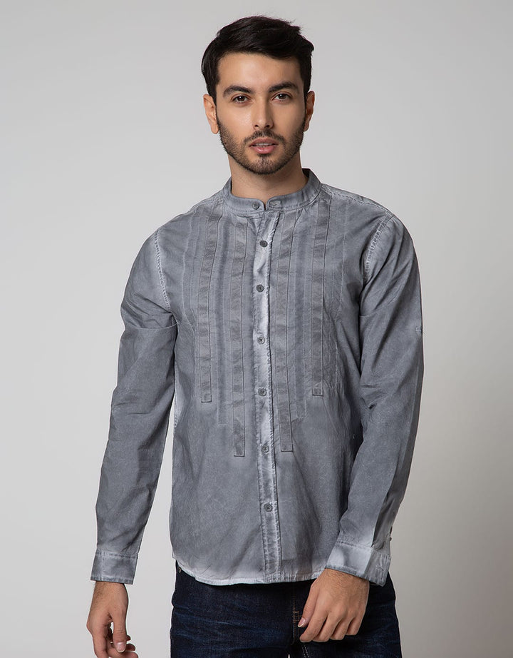 Cardinal Jeans Long Sleeve Kemeja Koko