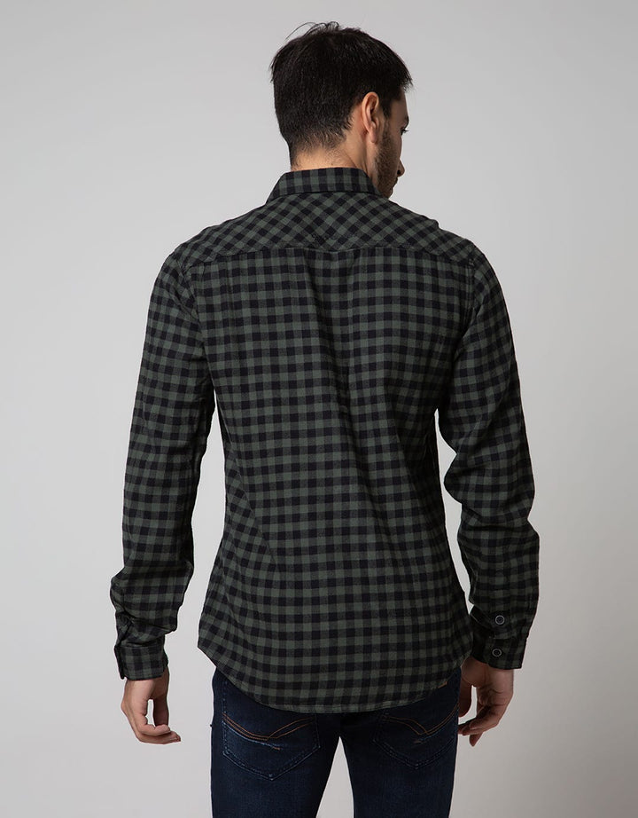 Cardinal Jeans Long Sleeve Kemeja