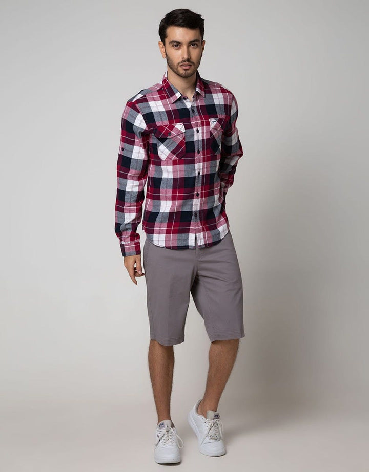 Cardinal Jeans Long Sleeve Kemeja