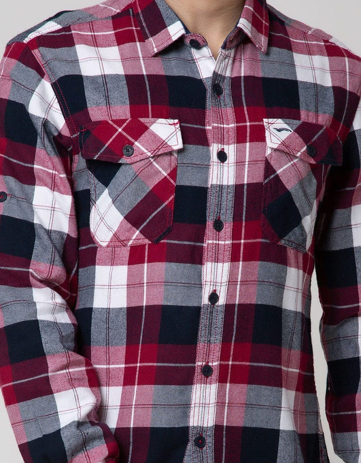 Cardinal Jeans Long Sleeve Kemeja