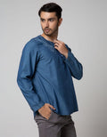 Cardinal Jeans Long Sleeve Kemeja Koko