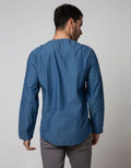 Cardinal Jeans Long Sleeve Kemeja Koko