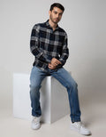 Cardinal Jeans Long Sleeve Kemeja
