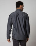 Cardinal Jeans Long Sleeve Kemeja Koko