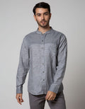 Cardinal Jeans Long Sleeve Kemeja Koko