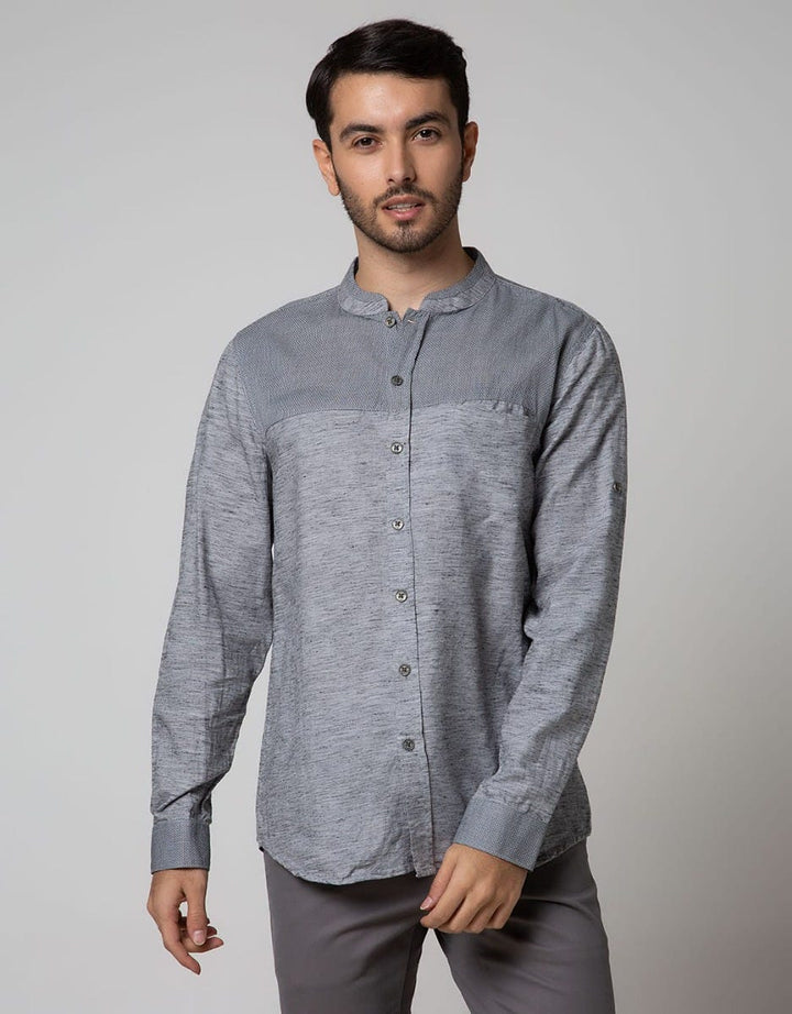 Cardinal Jeans Long Sleeve Kemeja Koko
