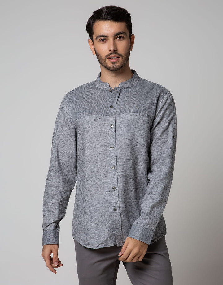 Cardinal Jeans Long Sleeve Kemeja Koko