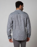 Cardinal Jeans Long Sleeve Kemeja Koko