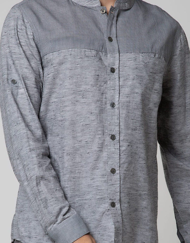 Cardinal Jeans Long Sleeve Kemeja Koko