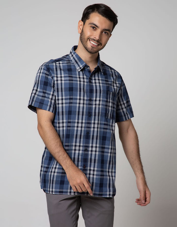 Cardinal Jeans Short Sleeve Kemeja