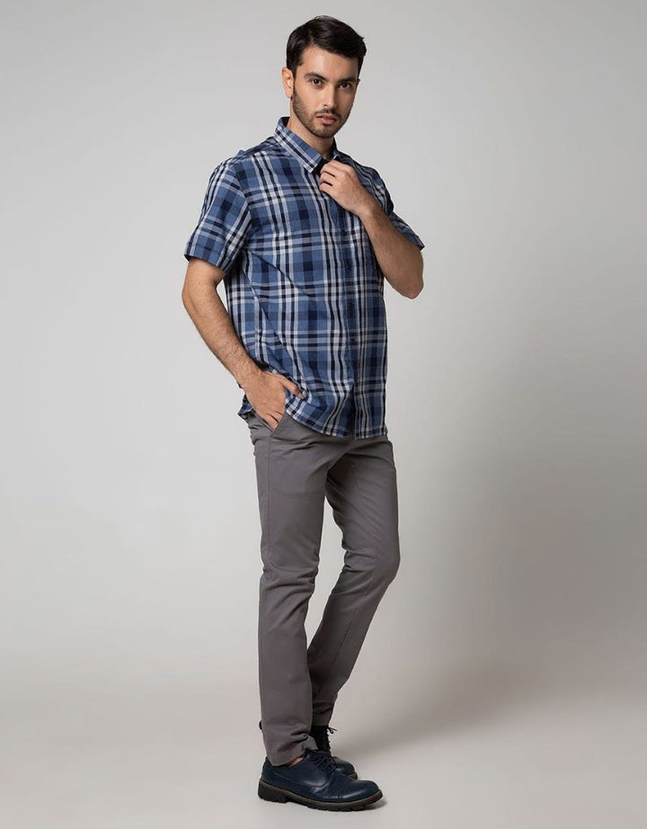 Cardinal Jeans Short Sleeve Kemeja