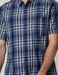 Cardinal Jeans Short Sleeve Kemeja