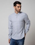 Cardinal Jeans Long Sleeve Kemeja