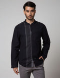Cardinal Jeans Long Sleeve Kemeja Koko