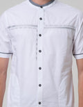 Cardinal Jeans Short Sleeve Men Kemeja Koko