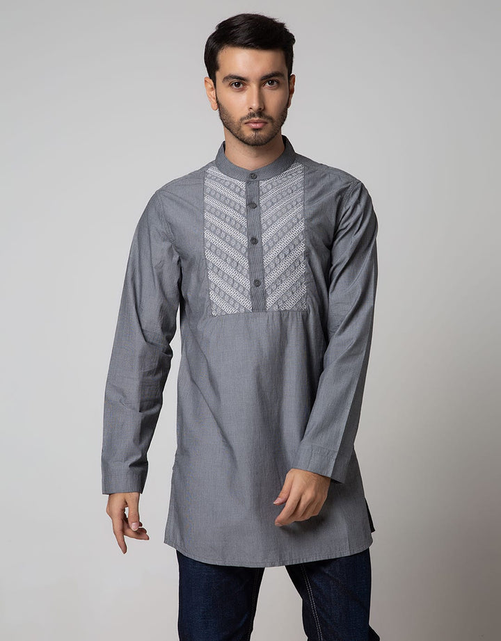 Cardinal Jeans Long Sleeve Kemeja Koko