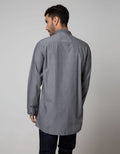 Cardinal Jeans Long Sleeve Kemeja Koko