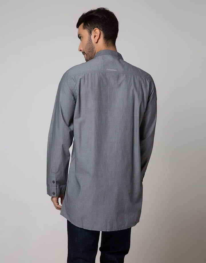 Cardinal Jeans Long Sleeve Kemeja Koko