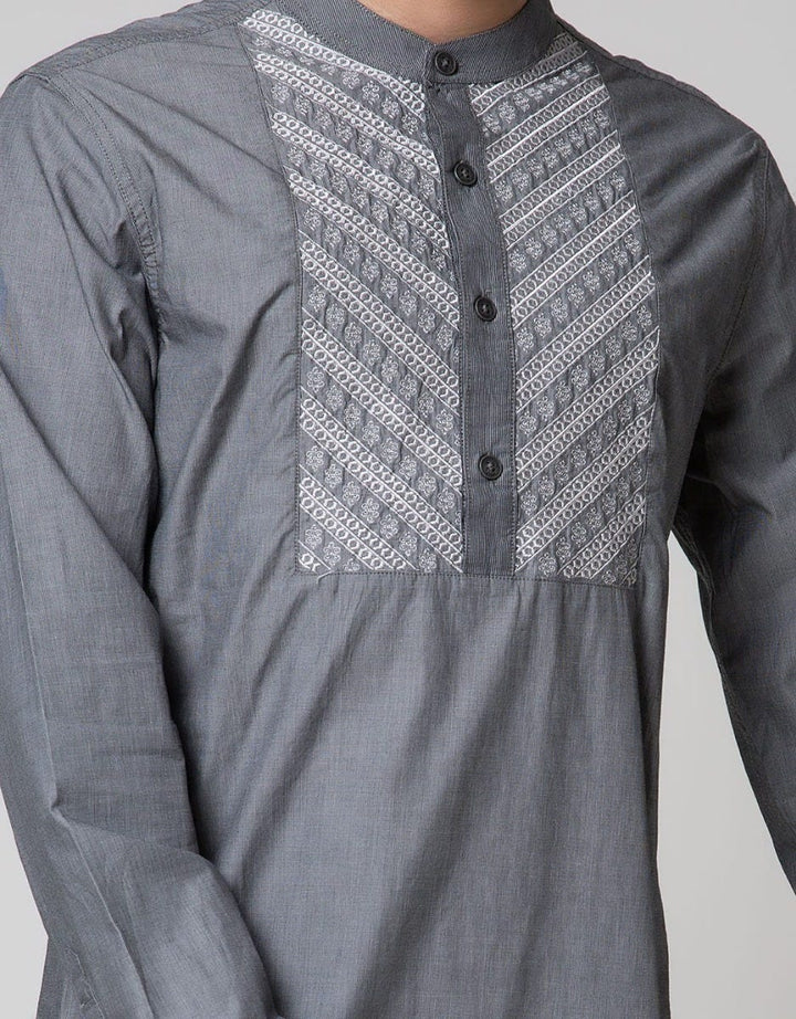 Cardinal Jeans Long Sleeve Kemeja Koko