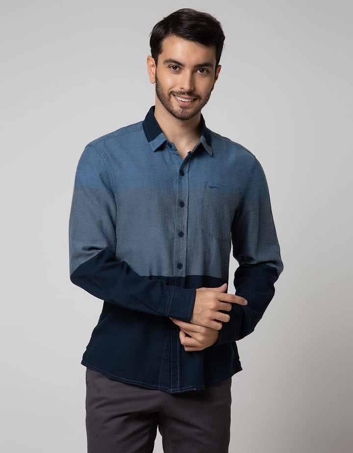 Cardinal Jeans Long Sleeve Kemeja