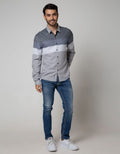 Cardinal Jeans Long Sleeve Kemeja