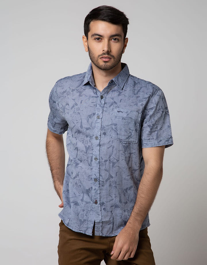 Cardinal Jeans Short Sleeve Kemeja