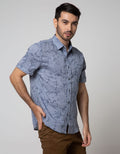 Cardinal Jeans Short Sleeve Kemeja
