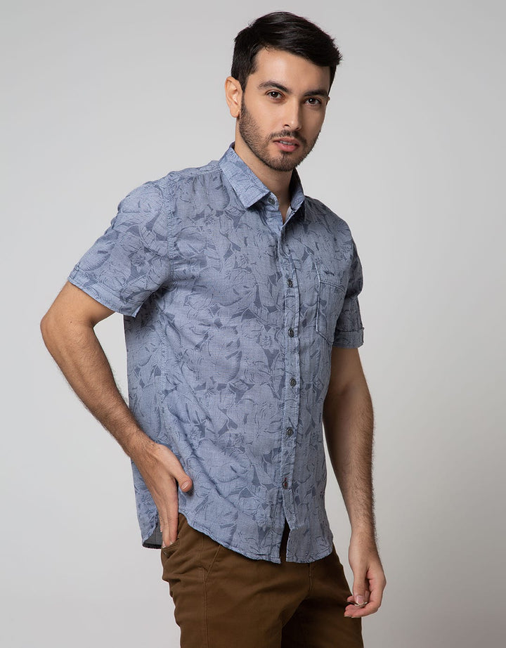 Cardinal Jeans Short Sleeve Kemeja
