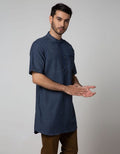 Cardinal Jeans Short Sleeve Kemeja Koko