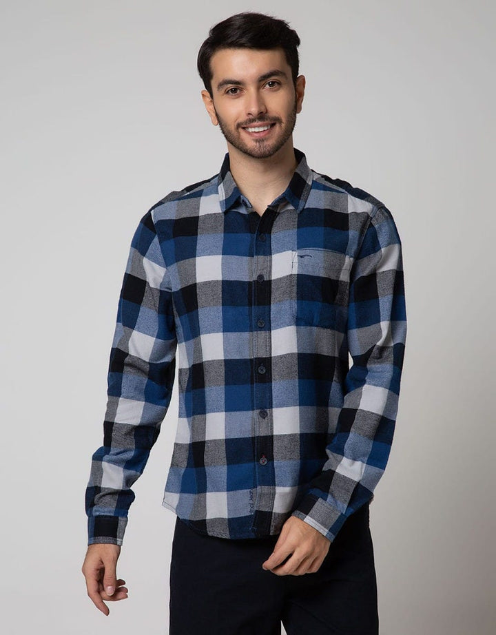 Cardinal Jeans Long Sleeve Kemeja