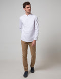 Cardinal Jeans Long Sleeve Men Kemeja Koko