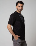 Cardinal Jeans Short Sleeve Kemeja Koko