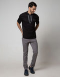 Cardinal Jeans Short Sleeve Kemeja Koko