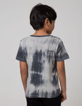 Little M Short Sleeve T-Shirt Fp Tie Dyed Dinosaur The Best Park Rotary Combed