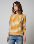 Phenomenal Long Sleeve T-Shirt Stripes Combo Rib