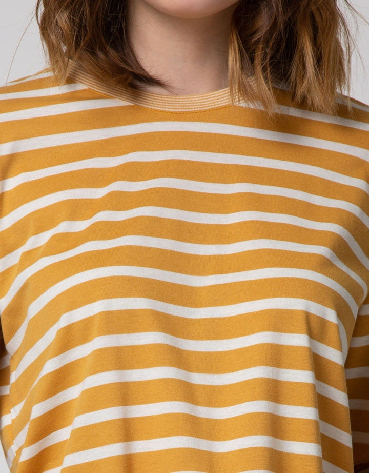 Phenomenal Long Sleeve T-Shirt Stripes Combo Rib