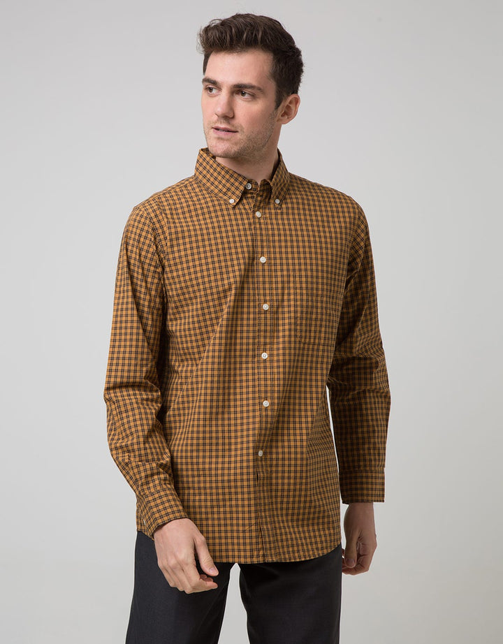 Cole Long Sleeve Shirt Regular Yd Medium Check