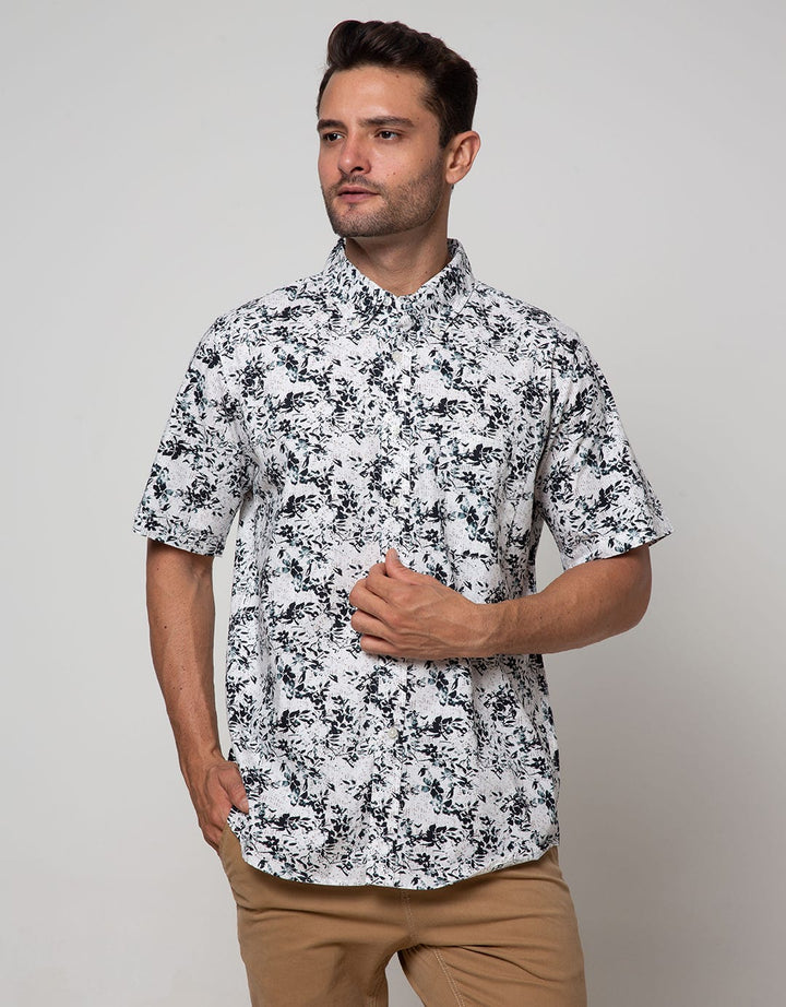 Cole Short Sleeve Shirt Regular Flower