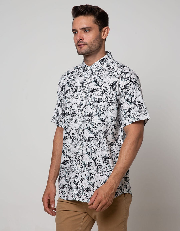 Cole Short Sleeve Shirt Regular Flower