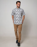 Cole Short Sleeve Shirt Regular Flower