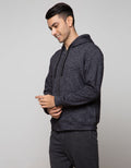 Cole Jacket Knit Hoodie Kangaroo Pocket